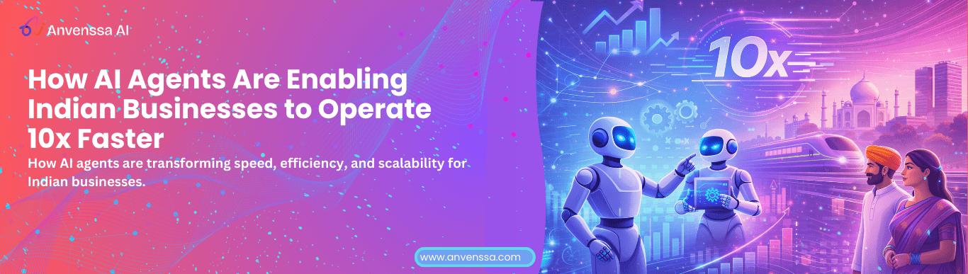 How AI Agents Enable Indian Businesses to Operate 10x Faster